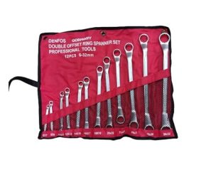 Ring Spanner Set 6-32mm (12pcs) - Denfos