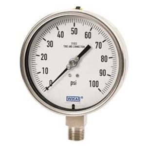 Pressure Gauge 0-100 PSIG, Wika, USA