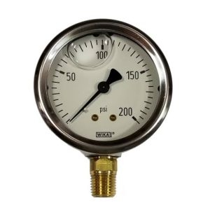 Pressure Gauge 0-200 PSIG, Wika, USA