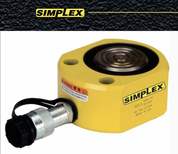 Hydraulic Cylinder (Low Profile), 50ton, Stroke: 0.55inch