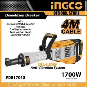 Ingco Demolition breaker 1700W, PDB17008