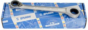 Set of ratchet ring wrenches in carton box - 170/2CB