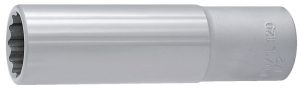 Socket 1/2", long type, 12 point - 190/1L12p